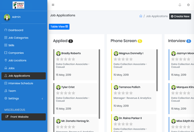 Applicant Tracking